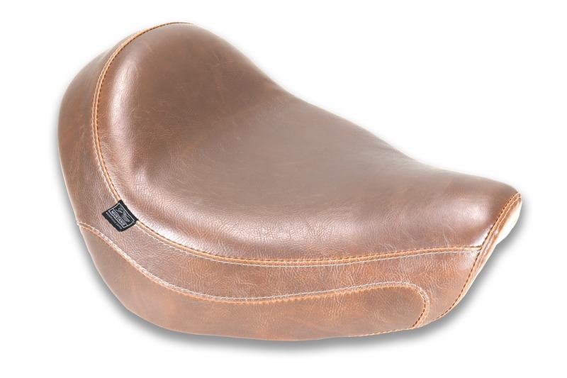 Honda Rebel 500 Solo Seat - Driver - Mustang Motorcycle - Tripper Solo - Distressed Brown - `17-`25